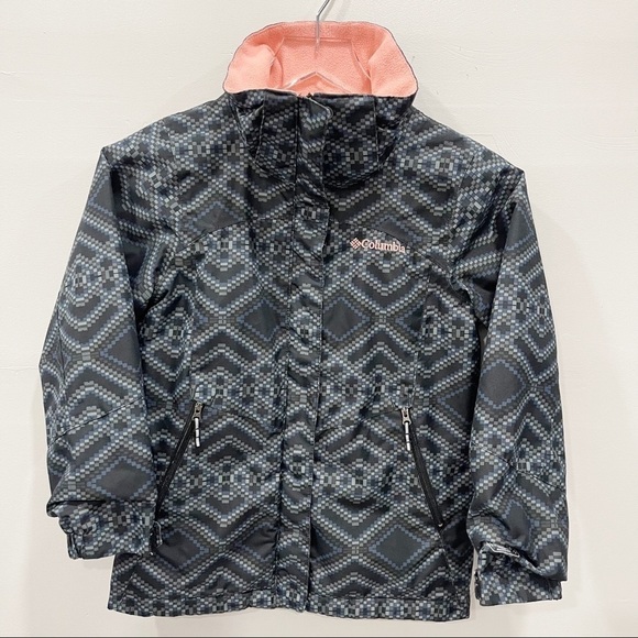Columbia Bugaboo II Fleece Interchange Jacket Omni-Heat Small 7/8 - Picture 1 of 10